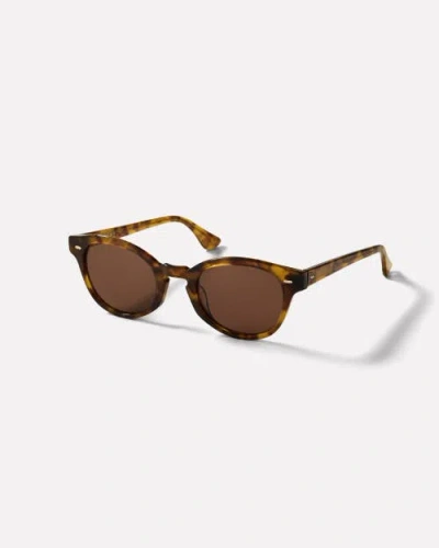 Epokhe Coil Sunglasses In Brown