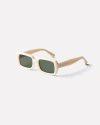 Epokhe Dune Sunglasses In White