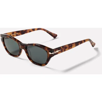 Epokhe Frequency X Austyn Gillette Sunglasses In Brown