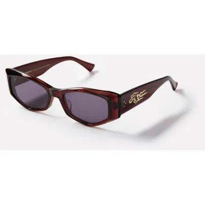 Epokhe Guilty Sunglasses In Brown