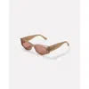 Epokhe Guilty Sunglasses In Brown