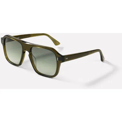Epokhe Pano Sunglasses In Green