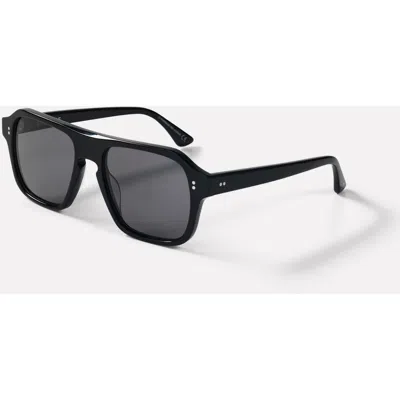 Epokhe Pano Sunglasses In Black