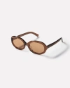 Epokhe Super Star Sunglasses In Brown
