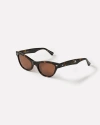 Epokhe Veil Sunglasses In Brown