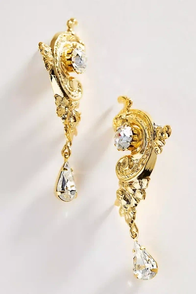 Epona Valley Barocca Grande Earrings In Gray