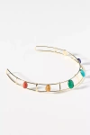 Epona Valley Castillo Multicolor Stone Headband In Multi