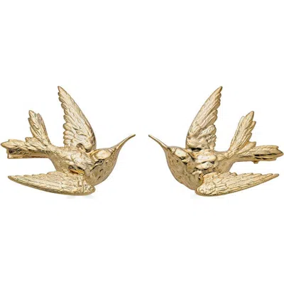 Epona Valley Colibri Clip Set In Gold