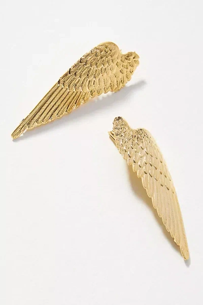 Epona Valley Genevieve Hair Clips, Set Of 2 In Gold