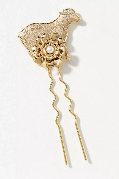 Epona Valley Hair Pin In Gold