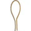 Epona Valley Josephina Magnus Swarovski Drop Chain Headband In Gold