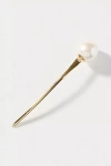 Epona Valley Margarete Swarovski Pearl Hair Pin In Gold
