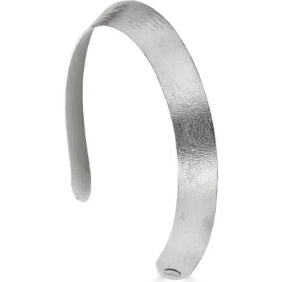 Epona Valley Wide Spun Crown In Silver
