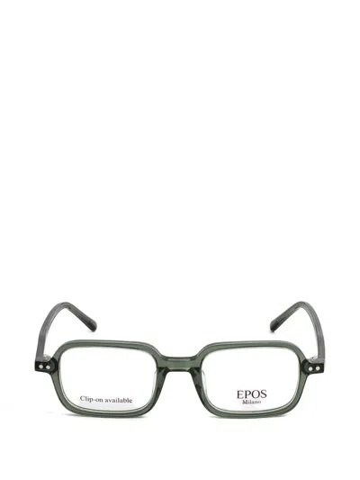Epos Ang Clip-on Glasses In Green