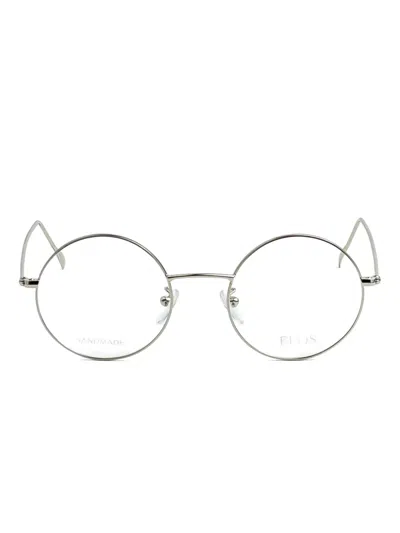 Epos Baio2 Round-frame Glasses In Silver