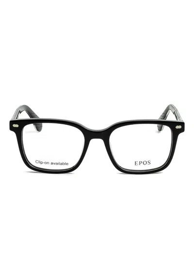 Epos Briggs Square-frame Sunglasses In Black