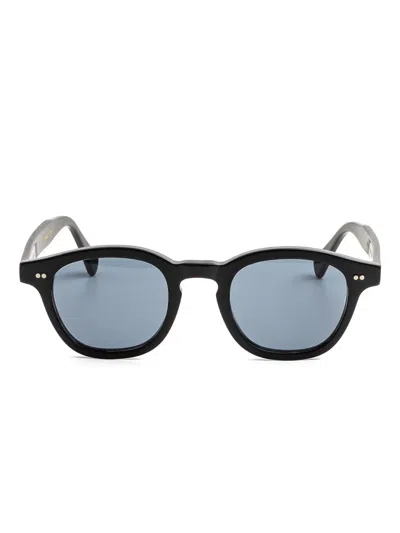 Epos Bronte Round-frame Sunglasses In Black