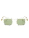 Epos Bronte D-frame Sunglasses In 黄色