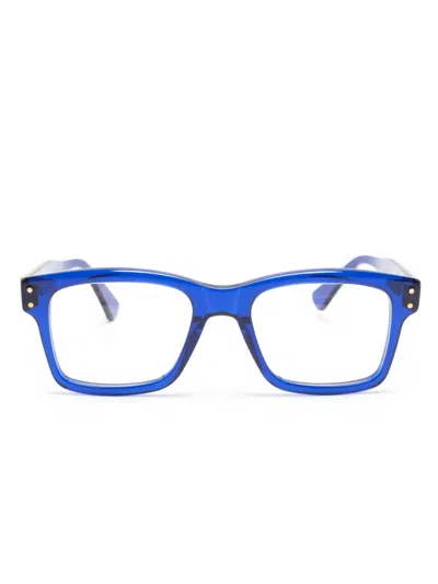 Epos Erato 2 Rectangle-frame Glasses In Blue