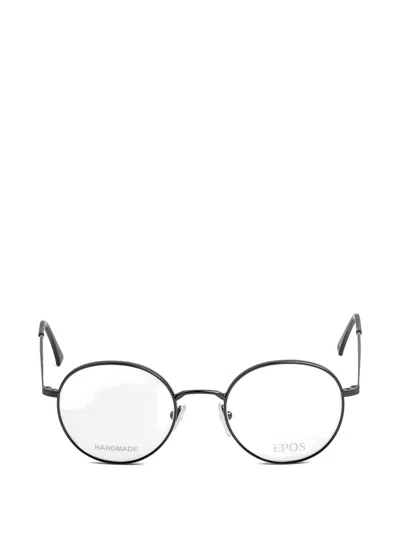 Epos Leonida Round-frame Glasses In Black