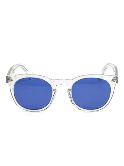 Epos Round Frame Polluce Sunglasses In White