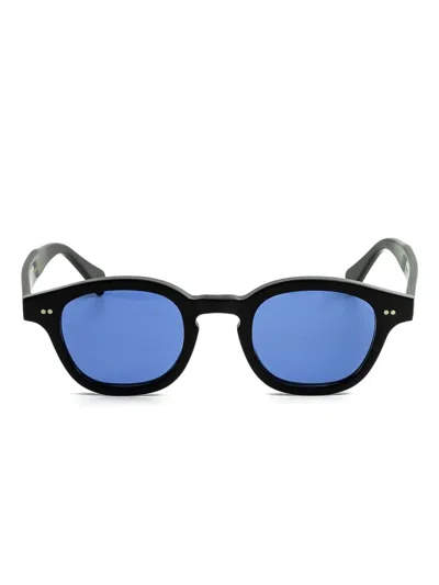 Epos Round-frame Sunglasses In Black