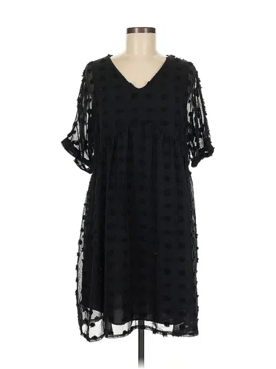 Pre-owned Epretty Casual Dress In Black