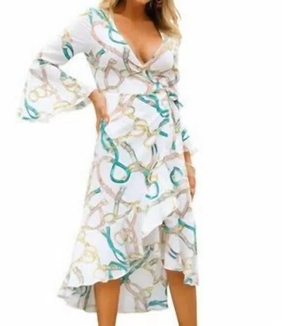 Epretty Ring Dress In White