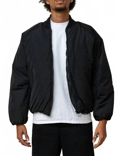 Eptm Bubble Bomber Jacket In Black