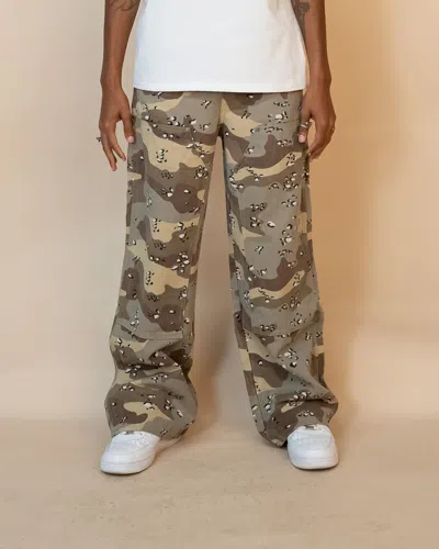 Eptm Camo Carpenter Pants Desert Camo In Gray
