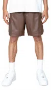 Eptm Courtside Shorts In Brown In Brown