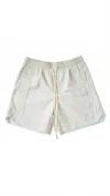Eptm Men's Courtside Shorts In Cream In White