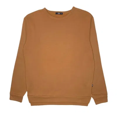 Eptm Men's Long Sleeve Sweatshirt In Khaki In Green