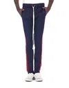 Eptm Men's Track Pant In Navy/red In Blue