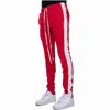 Eptm Men's Track Pant In Red/white In Red