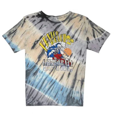 Eptm Men's Venice Beach Tee In Grey Wash In Multi