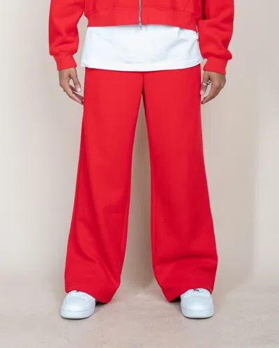 Eptm Perfect Baggy Fleece Pants Red
