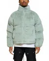 Eptm Subzero Puffer Jacket In Mint In Blue
