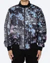 Eptm Tie Dye Bomber Jacket In Bandana Printed In Multi