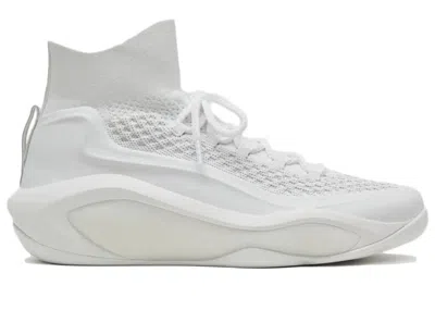 Pre-owned Eqlz Men's  247 Sneakers In Moon White