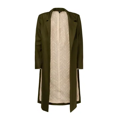 Equalshuman Men's Army Green Blazer