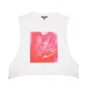 Equalshuman Women's Face It Organic Tee - White In White
