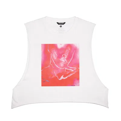 Equalshuman Women's Face It Organic Tee - White