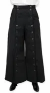 Equestrian Brooke Brushed Twill Skirt In Tech Black In Multi