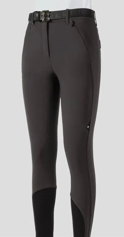 Equiline Ettiekh B-move Women's High Waisted Knee Patch Breeches Liquorice In Multi