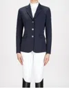 Equiline Hayley - Hunter Women's Show Coat In X-cool Evo In Black In Black