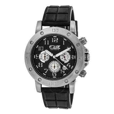 Equipe Tritium Arciform Chronograph Black Dial Men's Watch Et407