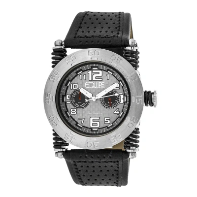 Equipe Tritium Coil White Dial Men's Watch Et110 In Black