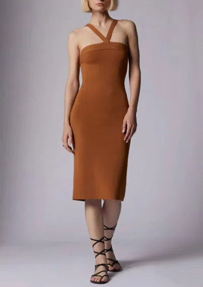 EQUIPMENT APPOLINE DRESS IN ALMOND