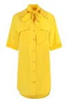 EQUIPMENT EQUIPMENT BELTED SHIRTDRESS